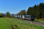 185 573 mit einem Walter-KLV am 29.04.2016 bei Föching.