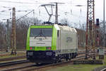CapTrain 185 649 durchfahrt am 25 Februar 2020 Frankfurt-am-Oder.