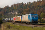 185 523-8 + 185 538-6 - Hagenacker 20.10.20 