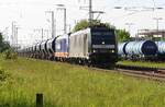 186 567-5 und 0076 xxx Raildox am 28.05.2021 durch Anklam 