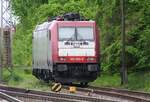 185 599-8 - Bf Angermünde - 25.05.2021 - vom Bahnsteig aus aufgenommen