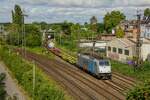 186 455-2  LINEAS  in Oberhausen Osterfeld, Juli 2022.