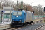 ATLU 185 511-3 in Diensten von VPS am neuen Haltepunkt Herten-Westerholt 3.1.2026