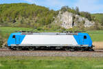 ATLU ohne weitere Aufschrift mit der Nummer 185 526  zwischen Dollnstein und Breitenfurt am 25.4.26