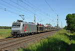 Am 25.05.26 rollte 185 544 der akiem mit einem BLG-Autozug durch Wittenberg-Labetz Richtung Dessau.