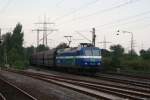 481 004-0 mit einem Kohlezug in Dsseldorf Eller am 27.07.08