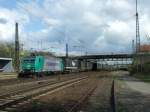 185 543 Transpetrol ist am 06.04.08 auf dem Weg in Richtung Mainz Kastel hier bei Mainz Bischofsheim