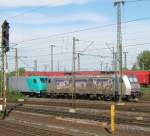 Die Kassel Huskies, 185 540, hatte in der Nacht zu Samstag, den 25.04.09,an einem B einen Zusammensto mit einem PKW in Alt Duvenstedt an der Strecke Neumnster - Flensburg.