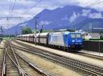 Die LTE 185 528 stand heute in Frastanz mit dem RTS-Schlackezug um 10.38 Uhr. Aus dem �EC 164 fotographiert.

Lg
