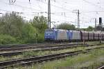 185 530-3 und 185 519, fahren wie jeden Tag am 14.05.2010 in Richtung Celle.