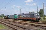 241 003 (Hectorrail), 185 550 (R4C) und 185 674 (Alexande Neubaue) waren am 07.06.2010 in Kefeld Hbf abgestellt