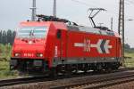 HGK 2052 (185 584)am 2.8.10 Lz in Duisburg-Bissingheim