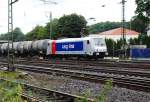 Super sauber zieht 185 685-5 Railpool ihren Kesselwagenzug in Richtung Ruhrgebiet.