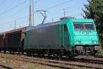 Am nchsten Tag erwischte ich sie wieder:Schenker Mietlok 185 609 am 9.10.10 in Ratingen-Lintorf