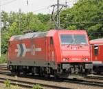 HGK 185 604-6 fhrt Solo durch Kln West am 23.4.2011