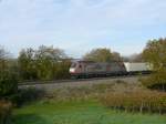 185 599 von Crossrail bei Freiburg St.Georgen am 27.10.11