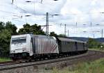 185 666-5 mit Sonderzug am 07.08.11 bei Fulda   