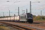 MRCE / CFL Cargo 185 556-8 Kommt am 14.10.2011 durch Buchholz(Nordheide) Gefahren.