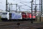 185 661, 212 249,139 555 und 186 282 am 23.04.12 in Fulda    