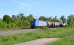 185 526 mit einem Gterzug bei Ringsheim. 14.5.12