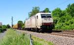 185 579 bei der Einfahrt in den Bahnhof Bad-Godesberg am 25.05.12!