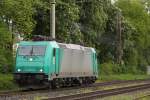 HGK Mietlok 185 575 am 9.5.12 als Lz in Ratingen-Lintorf.