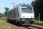 185 679-8 auf der Hamm-Osterfelder Strecke in Recklinghausen 23.8.2012