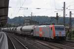 HVLE 185 583 am 23.8.12 in Bielefeld Hbf.