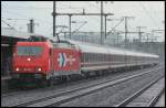 185 585 der HGK mit einem Sonderzug am 09.06.13 in Fulda