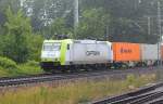 Captrain 185 542-8 in Ludwigslust am 29.06.2013