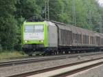 Captrain 185 541-0 am 30.07.2013 auf der KBS 385 bei Mnster Hornheide.