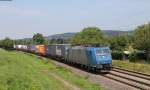 185 535-2 mit einem KV Zug bei Kollmarsreute 31.8.13