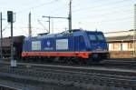 185 409-0 D-RDX abgestellt mit Getreidezug am Regensburger Hbf 16.12.13