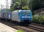 185 511-3 zog einen intermodal am 23.08.13 durch hh-harburg