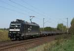 CFL 185 566 mit DGS 89458 (Hmb-Waltershof–Ehrang) am 18.04.2009 zwischen Maschen und Jesteburg