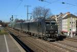 185 547-7 & 185 551-9 in Köln Süd am 12.02.2014