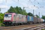 185 593 der Cross Rail am 01.05.2014 in Neuwied.