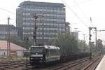 MRCE/CFL Cargo 185 552 am 12.10.13 in Düsseldorf-Rath.