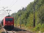 6.9.2014 Melchow. 185 631 (HGK 2066) mit Kesselzug nach Stendell.