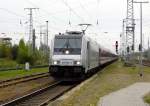 Am 03.05.2015 kam die  185 696-2  von der  Transpetrol (Railpool) aus Richtung Salzwedel nach Stendal und fuhr weiter in Richtung Magdeburg .