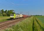 185 532 mit DGS 43920 am 28.05.2015 bei Plattling. 