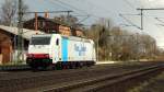 Am 24.02.2016 kam die 185 639-2 von der Rurtalbahn Cargo (Railpool) aus Richtung Magdeburg nach Niederndodeleben und fuhr weiter in Richtung Braunschweig . 