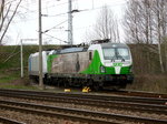 Am 10.04.2016 standen 193 831&185 681 in Borstel abgestellt.