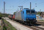185 515 mit DGS 40155 (Railtraxx, Bierset-Awans–Segrate) am 19.04.2015 in Riegel-Malterdingen