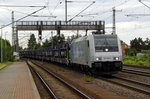 Am 16.06.2016 kam die 185 680-6 von der Rurtalbahn Cargo (Railpool) aus Richtung Braunschweig nach Niederndodeleben und fuhr weiter in Richtung Magdeburg .