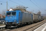 185 515 mit DGS 40141 (Railtraxx, Bierset-Awans–Segrate) am 18.03.2016 in Kollmarsreute