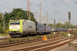 Captrain 185-CL 007 durchfährt Recklinghausen-Ost 31.8.2016