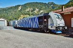 185 662 von Lokomotion und 186 286-1 von RAILPOOL stehen am 28.09.16 abgestellt im Bhf.Brenner.