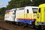 RheinCargo 185 589-9  Martin Luther  in K�ln West, Juni 2017.