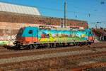 DB 185 367-0  Günni Güterzug  in Wuppertal, März 2025.
